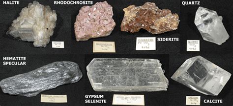 which two minerals are most similar to calcite